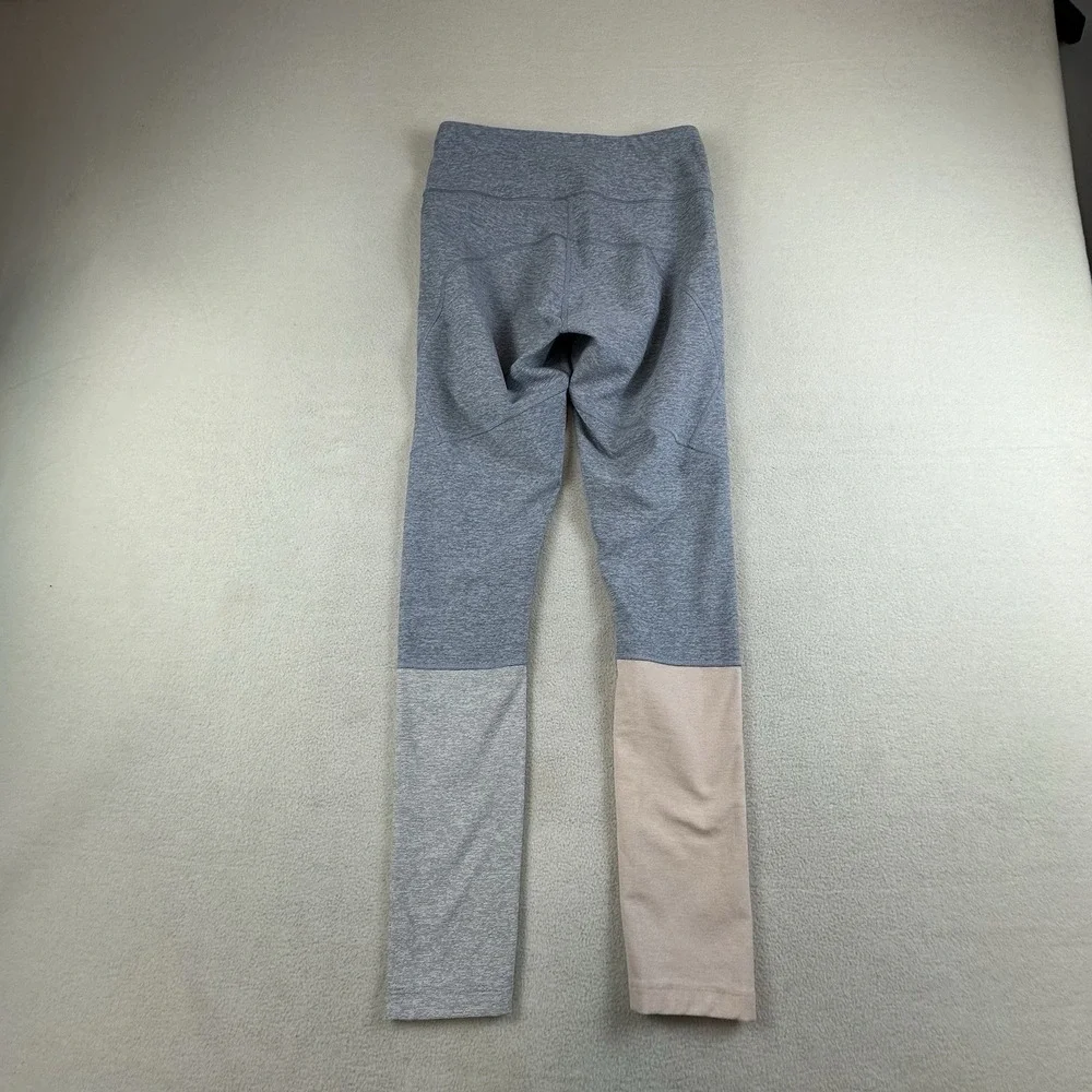 Outdoor Voices Dipped 7/8 Leggings Womens XS Colorblock Warmup Gym Yoga Stretch